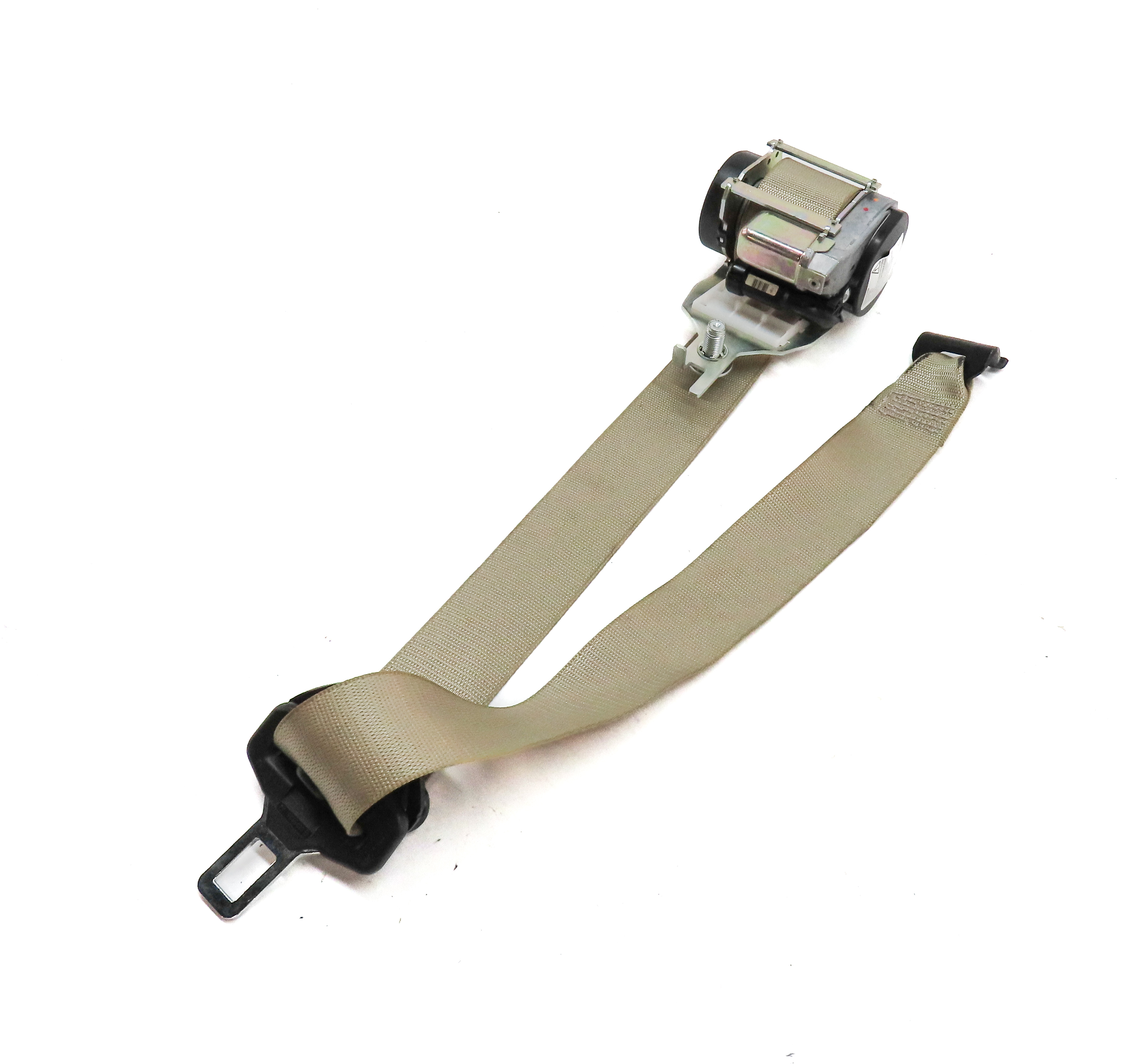 2012 MERCEDES ML550 (W166) REAR RIGHT SEAT SEATBELT BELT RETRACTOR (Beige) — exact item pictured